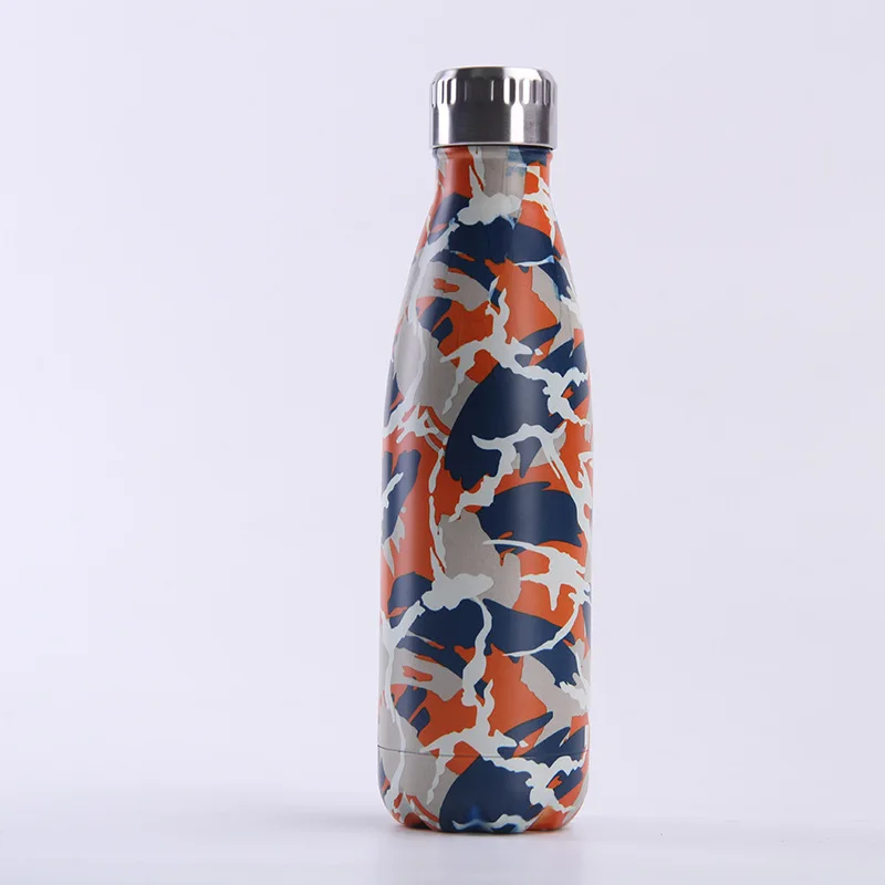 Креативный дизайнер свободная вода BPA бутылка из нержавеющей стали пивной Чай Кофе напиток бутылка путешествия спорт изолированный термос бутылка подарок