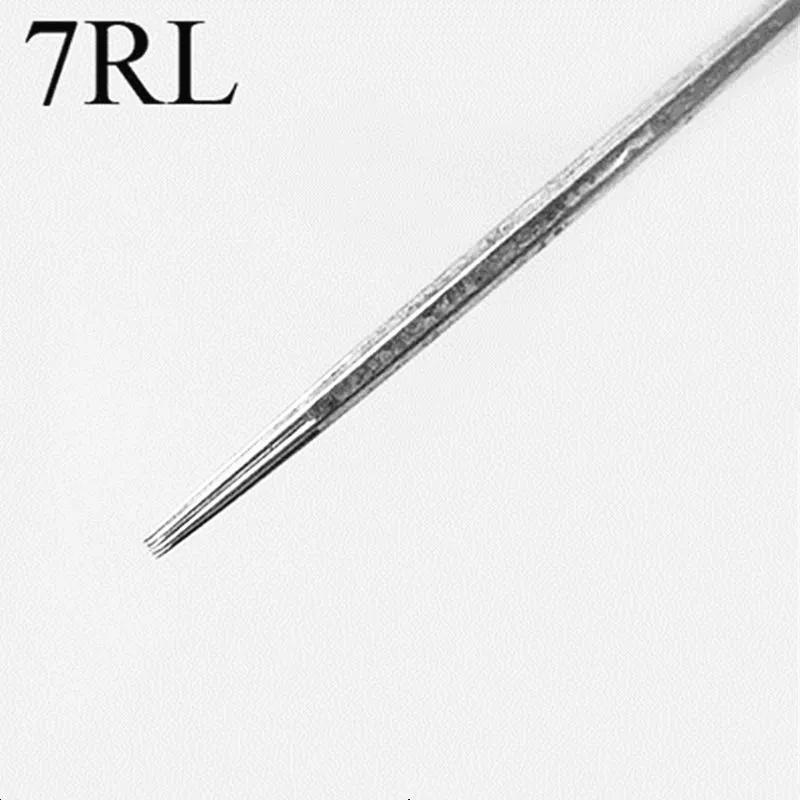 

Disposable Sterilized 7RL Tattoo Needles (7 Round Liner) 50pcs/Box Wholesale Supply