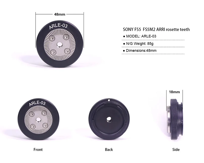 SONY-FS5--FS5M2-ARRI-rosette-teeth_01