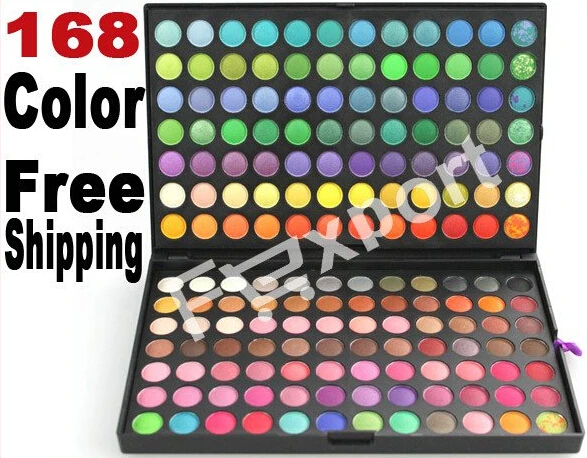 

168 Color Eyeshadow Eye Shadow Mineral Cosmetic Professional Makeup Palette Kit