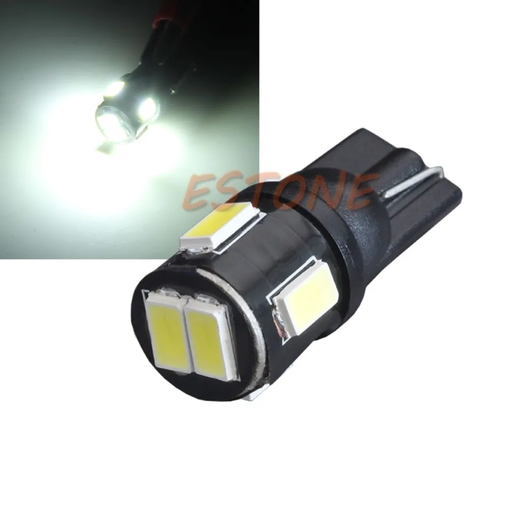 

1pcs Headlight 1Pc/10Pcs 6-LED 194 168 5W 5630 SMD Bright 12V Wedge Car Vehicle Side Light Bulb Lamp