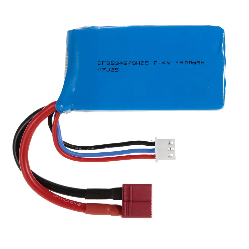 Buy Lipo Battery 7.4V 1500mAh LiPo Rechargeable