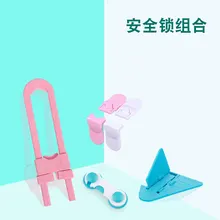 Child safety lock baby safety multi-function baby hand drawer lock baby safety cabinet door lock fa 92 baby infant child multi function rotatable drawer safety locks white