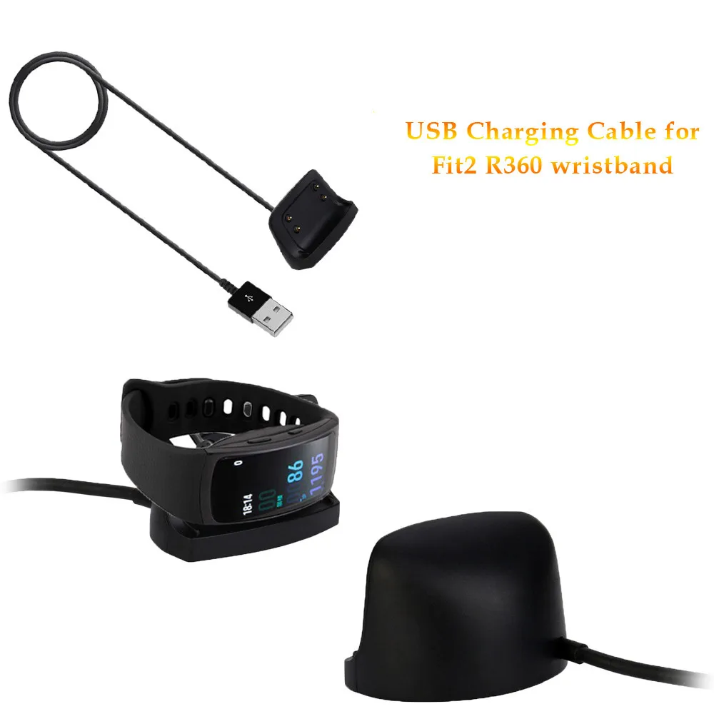 HIPERDEAL 1PC Fashion USB Power Charging Cable Charger For Fit2 R360 Smart Watches Wristband