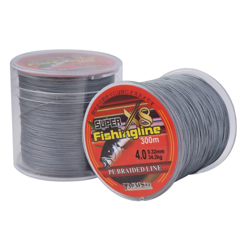 

New Fishing Line 8 Strands 0.10~0.5MM 10-80LB Strong PE Braided Fishing Line Sea Fishing 300m Multifilament PE Braided Fish
