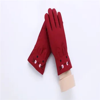 

Fashion Toddler Baby Gloves Girls Boys Full Finger Warm Winter Knitted Mittens Kids Gloves enfant