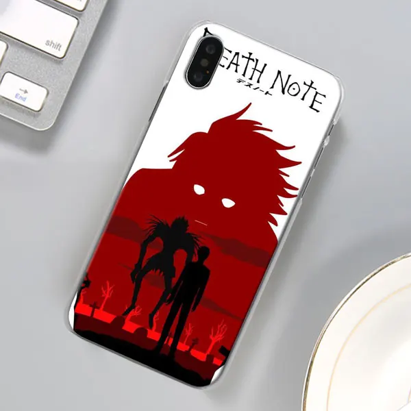 Death Note чехол для телефона для Apple iPhone X XR 7 8 Plus 6 6s Plus XS MAX 11 Pro Max SE чехол для телефона Coque - Цвет: 14