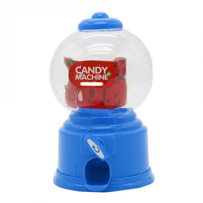 Креативная Милая Мини машина для конфет, пузырьковый диспенсер для мяча, банка для монет, детские игрушки, детский Подарочный диспенсер, коробка для бутылок