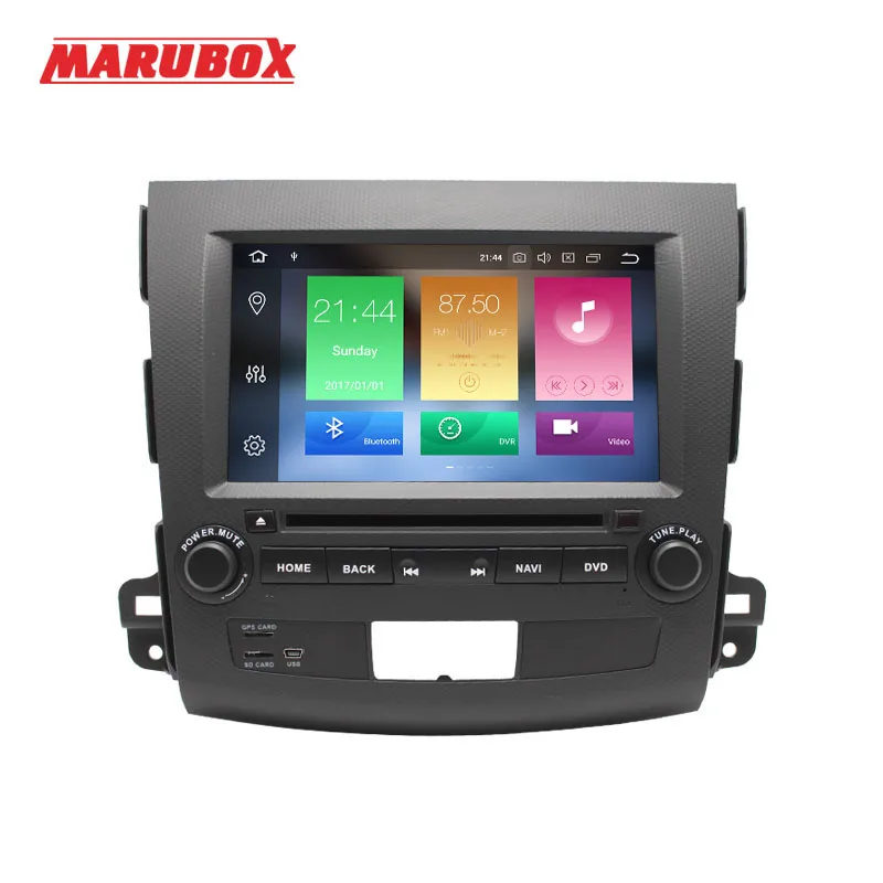 Marubox 2 Din Android 8 4 ГБ ОЗУ для MITSUBISHI Outlander XL 2006-2012 Стерео навигационный GPS радиоприемник DVD Автомобильный мультимедийный плеер 8A710PX5