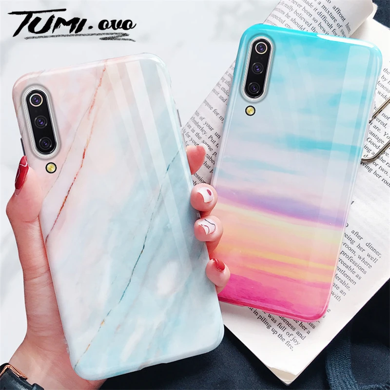 Роскошный Мраморный чехол для Huawei P20 Lite P30 Pro мягкий силиконовый из ТПУ Mate 20 P Smart Plus