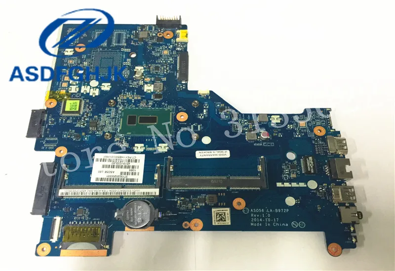 Laptop Motherboard 801860-501 FOR HP 15-R LA-B972P DDR3L SR23Z i3-5010U Integrated 100% Test ok | Компьютеры и офис