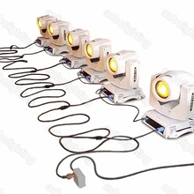 Открытый события dmx луч открытый перемещение головы света водонепроницаемый сценический свет кабель 1 в 6