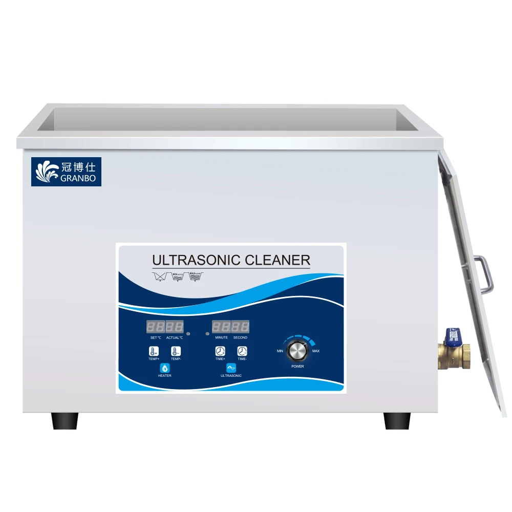 Best Industrial Custom 30L Ultrasonic Cleaner 28khz/40khz  0-600W Adjustable Heater Control Hardware Engine Injector Oil Rust Wash 5