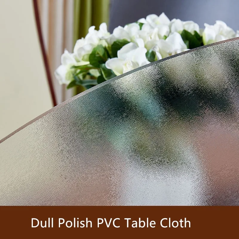 

2018 Dull Polish Matted PVC Table Cloth High Quality Transparent Soft Table Covers Waterproof Oilproof Kitchen Dining Placemat