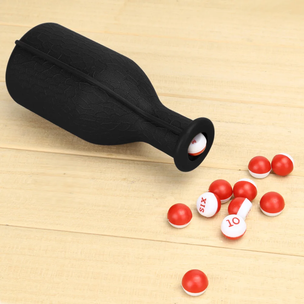 

1Pcs Billiard Game Kelly Pool Shaker Bottle with 16 Numbered Tally Balls Peas Snooker & Billiard Accessories Board Game Tool