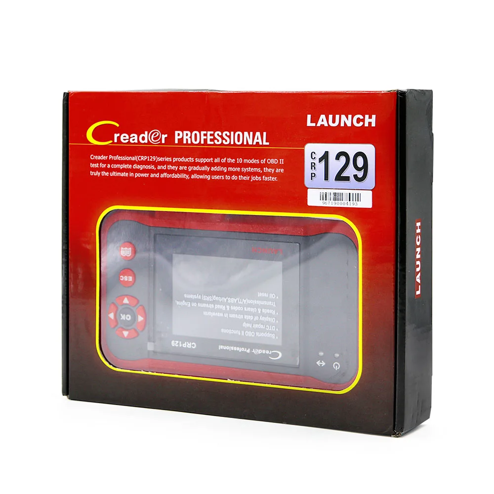 Launch X431 Creader CRP129 CRP123 Creader III OBD2 диагностический инструмент для ENG/AT/ABS/SRS+ EPB/Oil/SAS reset X431 CRP 129 сканер