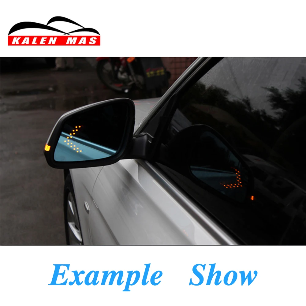 KALEN MAS 2pcs/lot car light 14SMD Amber Arrow Panel Led Car Side