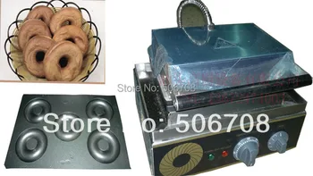 

Good quality with CE 110v 220v Electric 5 pcs Sweet duonts machine/ waffle machine Doughnut Maker