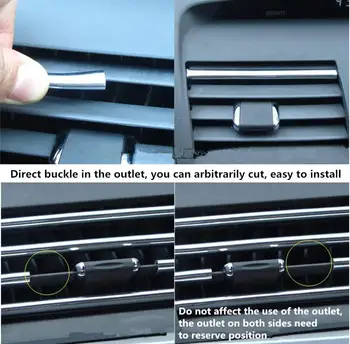 

2018 4M Car-styling Outlet decorative line For ford focus 2 citroen c4 mercedes cla mazda 3 hyundai tucson opel insignia nissan