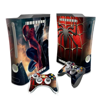 

Free drop shipping cool skin sticker for Xbox 360 Console and Two Controllers Skin Stickers #TN-XB360-0054