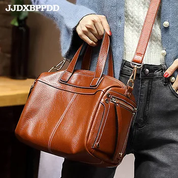 

JJDXBPPDD Fashion Elegant Shoulder Bag Women Designer Luxury Handbags Women Bags Brown Retro Messenger Crossbody Bag for Women