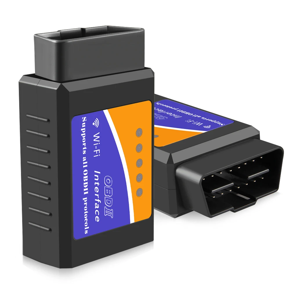 Супер ELM327 wifi OBD2 wifi ELM327 V 1,5 сканер для iPhone IOS автоматический OBDII сканирующий Инструмент OBD 2 ODB II ELM 327 V1.5 Wi-Fi ODB2