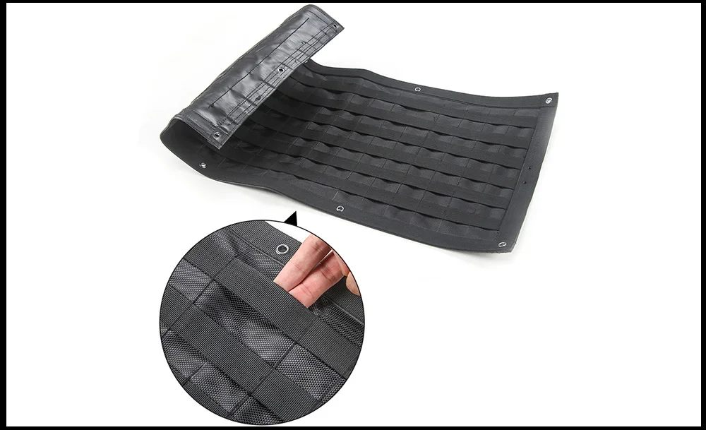 Interior do Carro Bolsa de Armazenamento Alforje para Jeep Estilo do Carro Mopai Lona Bagageira Acampamento Esteira Carga Organizador Bolsa Wrangler jk jl & 3 Organizadores