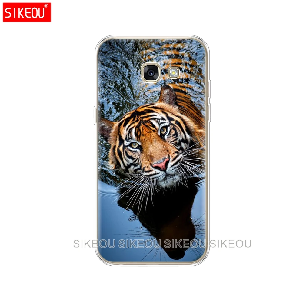 Чехол Мягкий силиконовый чехол для телефона для samsung Galaxy A5 SM-A520F Крышка для samsung A5 Волк тигр, Лев, Леопард медведь - Цвет: 10126