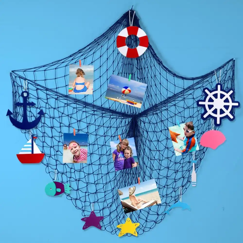 Decorative Fish Net Mermaid Party Under The Sea Party Pirate