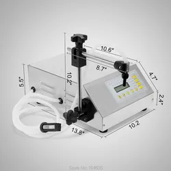 GFK-160 Digital Control Pump Drink Water Liquid Filling Machine  bottle filling machine  electric filler machine 5-3500ml
