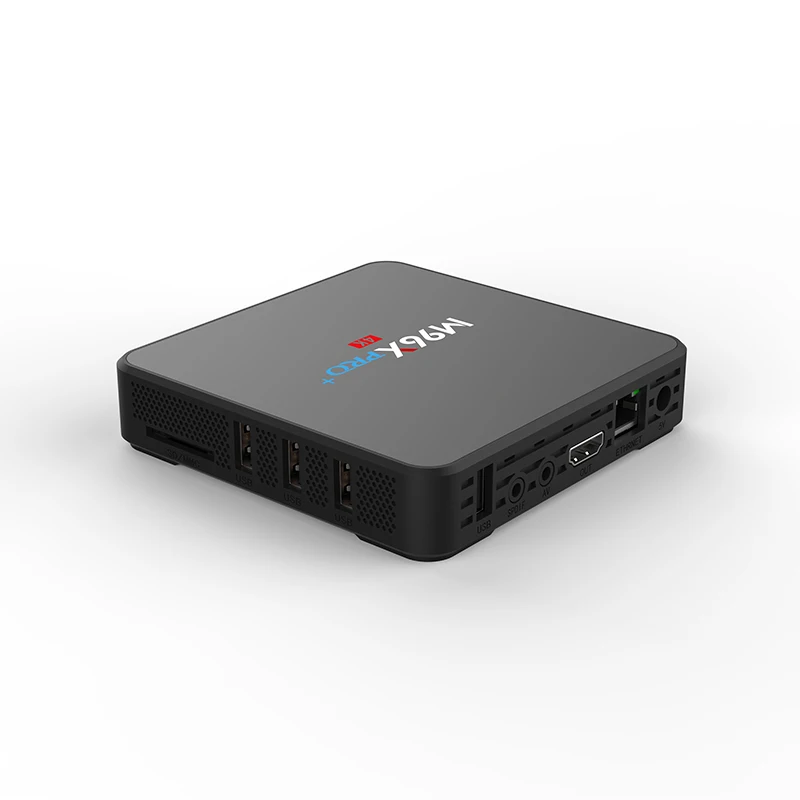 Smart TV BOX Android 7 1 2 Гб ОЗУ 16 ПЗУ Amlogic S905W четырехъядерный медиаплеер Dual WIFI BT4.0 4K HD M96X Pro