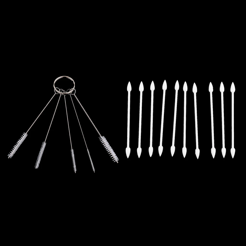 

5 Pcs Micro Precision Airbrush & Spray Nozzle Cleaning Tube Nylon Brush Set