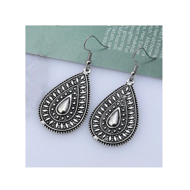 drop earrings silver 1