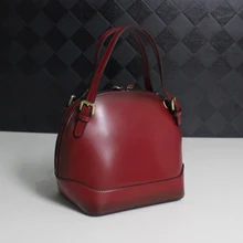 2017 Shell Bag Genuine Leather Women Handbag Portable Medium Messenger Small Bag