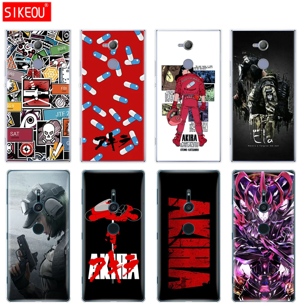 Силиконовый чехол для телефона sony xperia XA1 XA2 ULTRA PLUS L1 L2 XZ1 XZ2 compact XZ PREMIUM AKIRA Voltron Rainbow Six