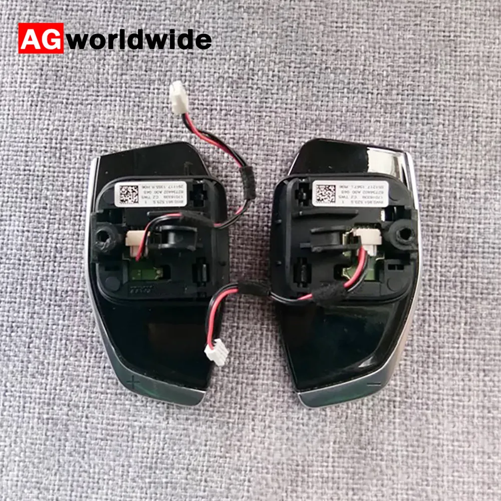 8W0951523S для Audi A3 A4 B9 A5 Q2 Tiptronic черный глянцевый хром рулевое колесо сдвиг весло