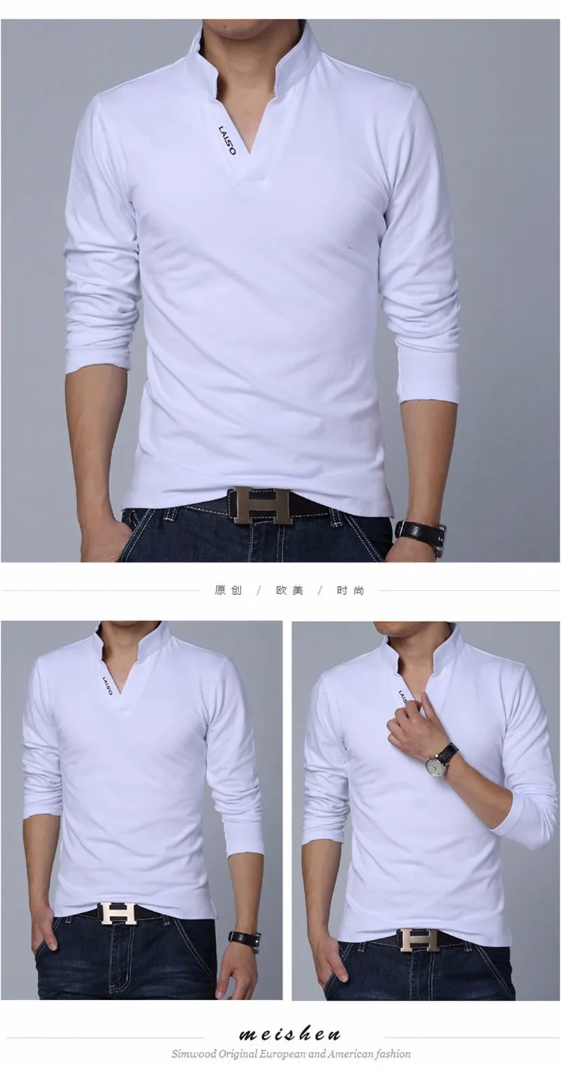 Хорошая новая мужская рубашка поло, Однотонная рубашка с длинным рукавом, крутая дизайнерская мужская повседневная брендовая мужская одежда, хлопковые рубашки поло, плюс 7XL