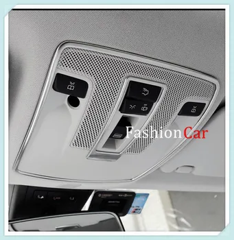 

Interior Front Reading Light Decoration Trim 2pcs For Benz 2013-17 A class / 2014-17 GLA / 2013-17 CLA car styling