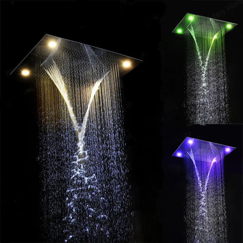 Buy Bathroom Rain Shower 600*800mm Large Stainless