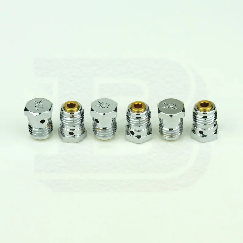 3 Dischi Di Scoppio Per Paintball - Regolatore Serbatoio Aria/CO2, Filetto UNF 3/8-24, Pressioni 1.8K, 3K, 4.5K, 7.5K, In Rame