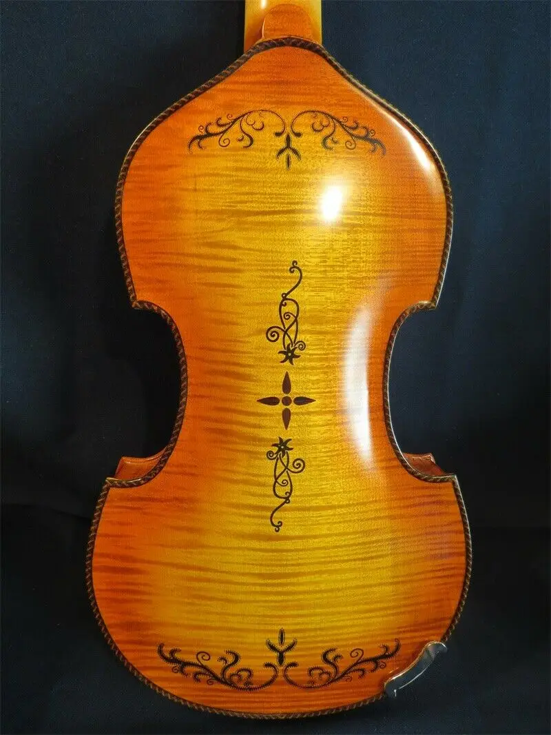 Baroque style SONG master 6x6 strings 14" Viola d'Amore ,carving back #14101