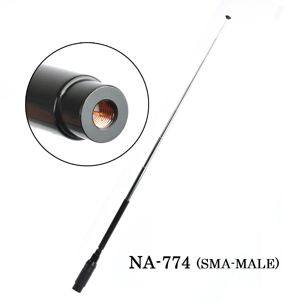 HYS Двухканальные рации sma-мужской Телевизионные антенны Dual Band UHF/УКВ 144/430 мГц