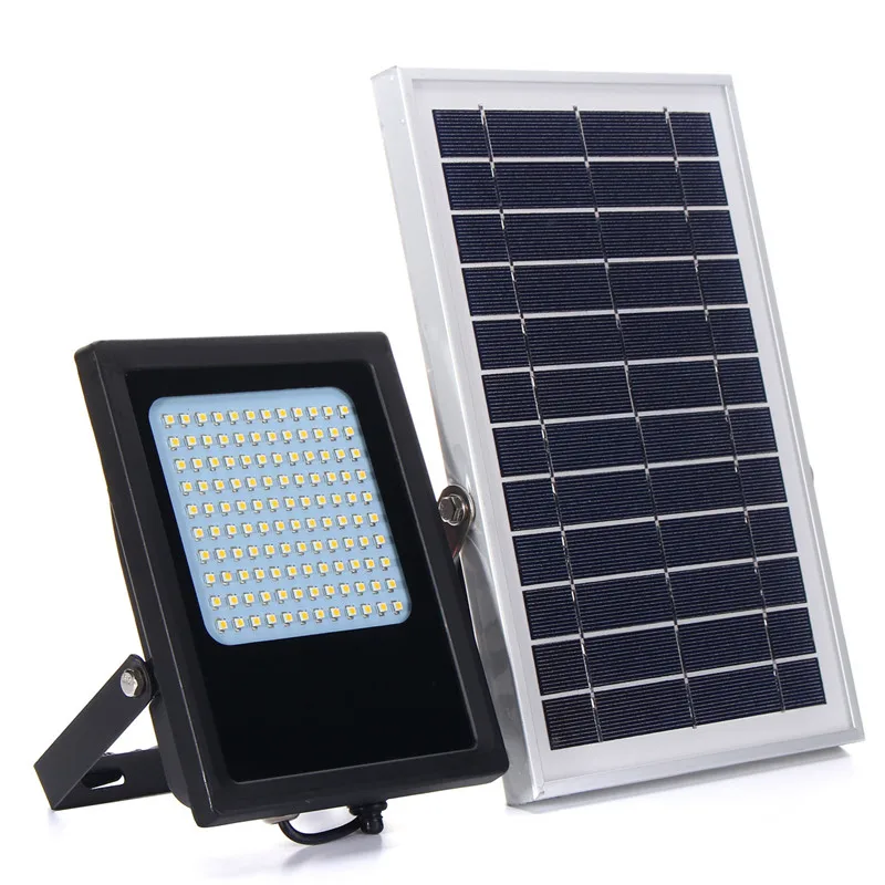 

Smuxi 120 LED Solar Powered Motion Sensor Flood Spot Light Spotlight Outdoor Garden Path Wall Lamp