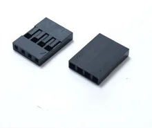 

50pcs 2.54mm pitch 4Pin 4P Dupont Jumper Wire Cable House Female Pin Connector