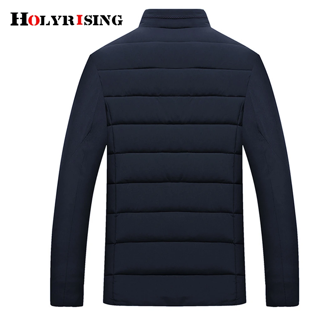 Holyrising Cazadora Hombre Invierno тонкая мужская одежда теплая зимняя куртка однотонные хлопковые куртки мужские шорты пальто на молнии 18591-5