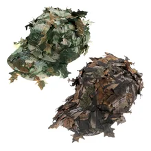 Открытый Bionic замаскированная Кепка Камуфляж охотничья шляпа Снайпер скрытый джунгли вид шляпа