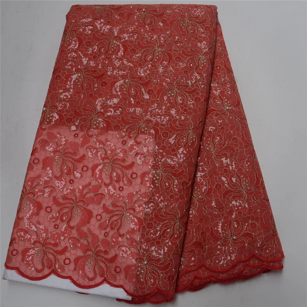 

organza lace fabric with bead sequin fabric cheap lace fabrics with free shipping high quality 5yard/lot