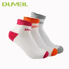 3 пары хлопковых женских мягких спортивных носков эластичные плотные чулочно-носочные изделия высокие Сухожильные носки для бега и велоспорта Профессиональные уличные