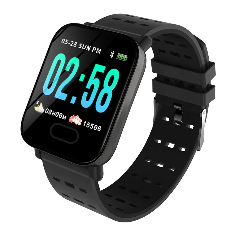 

NB-213 Bluetooth Smart Watches Heart Rate Blood Pressure Monitor Step Waterproof Wristband Smart Meter Watch For Men Women