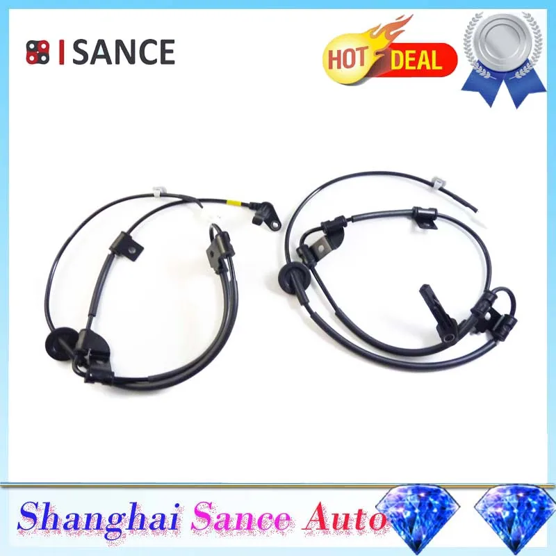 

ISANCE 2pc ABS Wheel Speed Sensor Rear Right Left 95680-2E310 For Hyundai Tucson Kia Sportage 2.0L 2.7L 2005 2006 2007 2008 2009